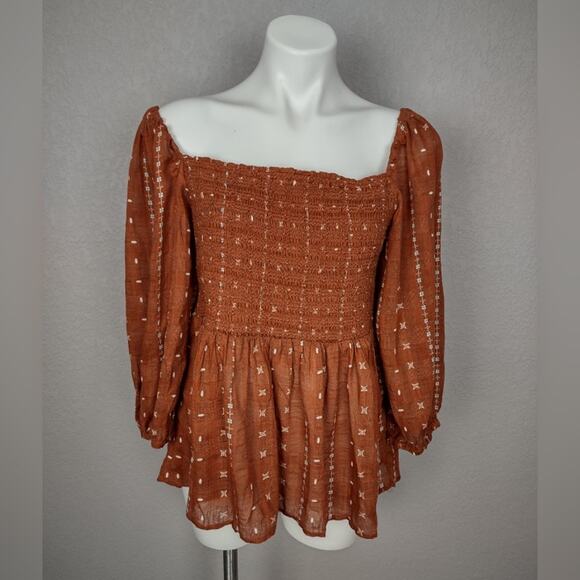 Matilda Jane Good Heart Kimbell Top Size Large - Picture 2 of 15